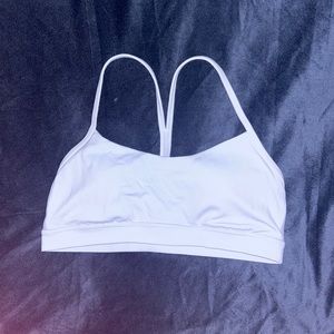 Lululemon Flow Y Bra Pastel Blue size 10